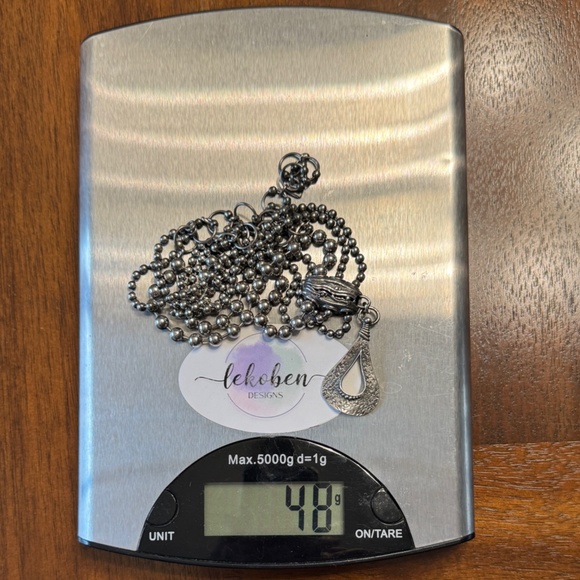 Sterling Silver - Silpada - Triple Strand Necklace - Picture 7 of 7